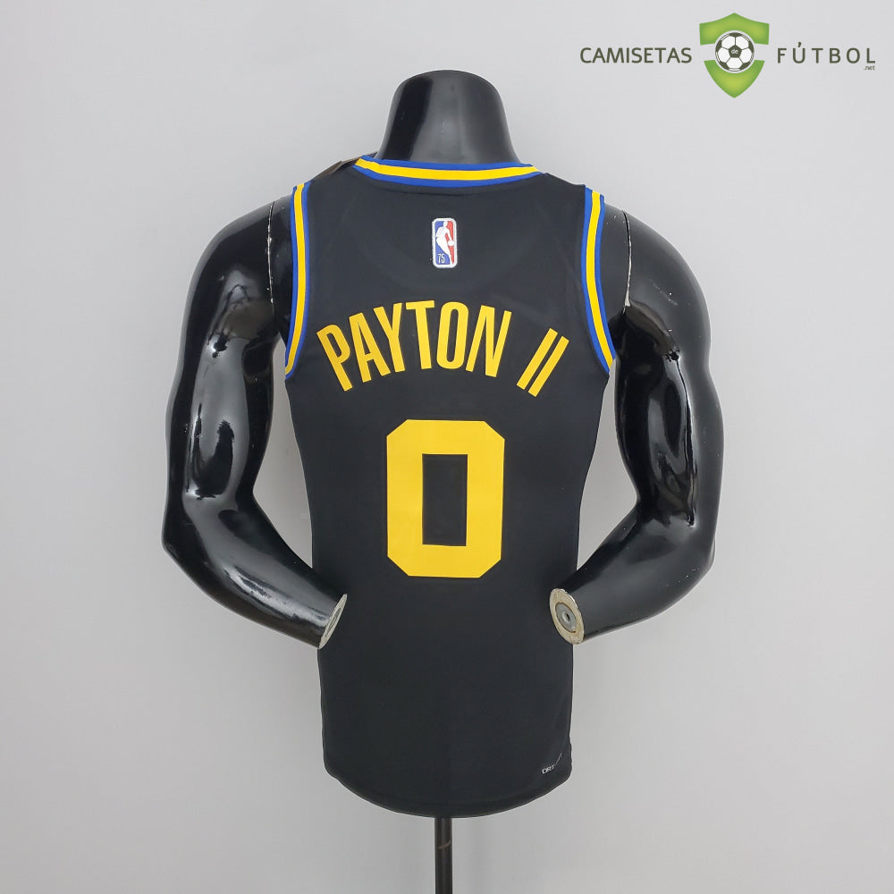 Camiseta Golden State Warriors 21-22 - Payton Ii 0 Negro Nba