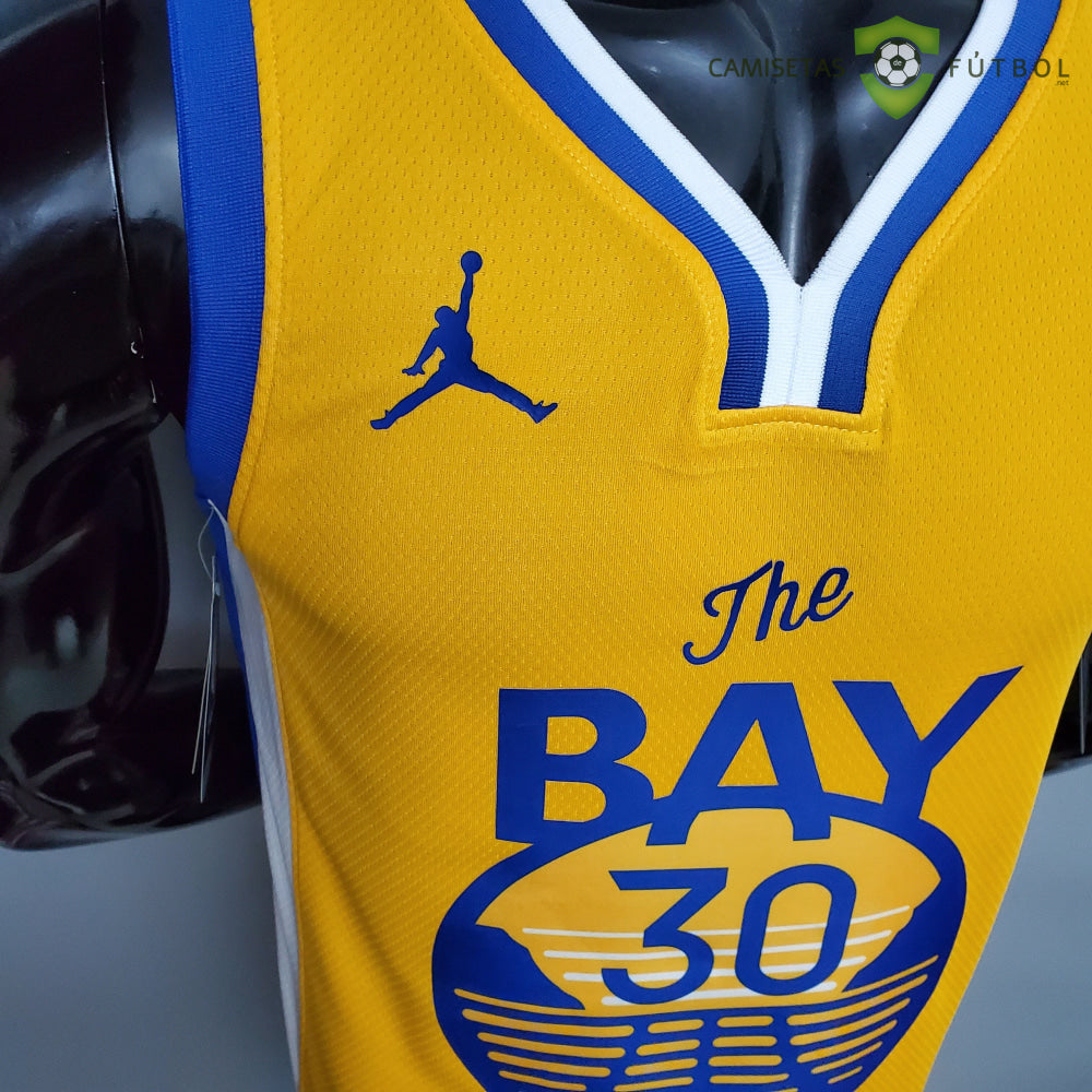 Camiseta Golden State Warriors 21-22 - Stephen Curry 30 Amarillo Nba