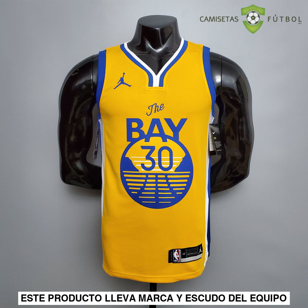 Camiseta Golden State Warriors 21-22 - Stephen Curry 30 Amarillo Nba