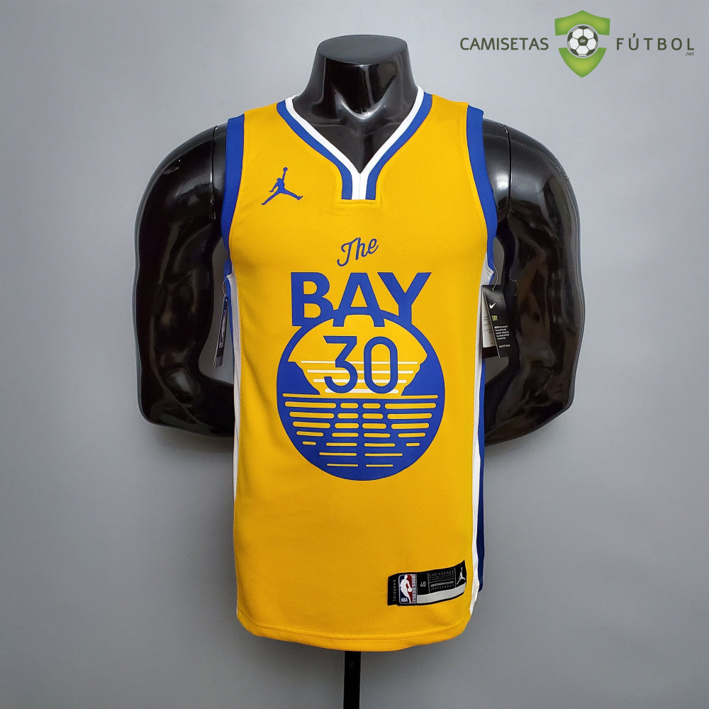 Camiseta Golden State Warriors 21-22 - Stephen Curry 30 Amarillo Nba