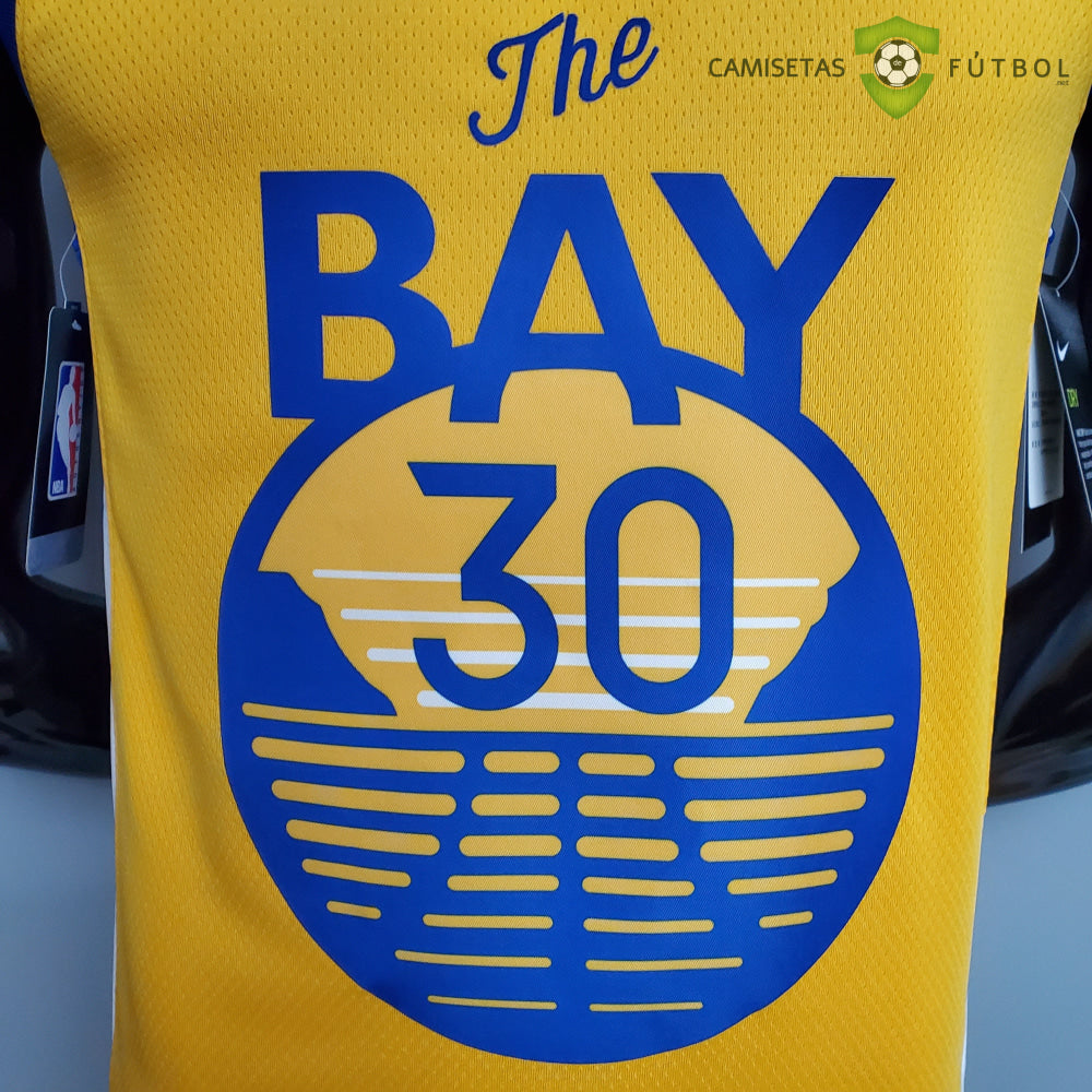Camiseta Golden State Warriors 21-22 - Stephen Curry 30 Amarillo Nba