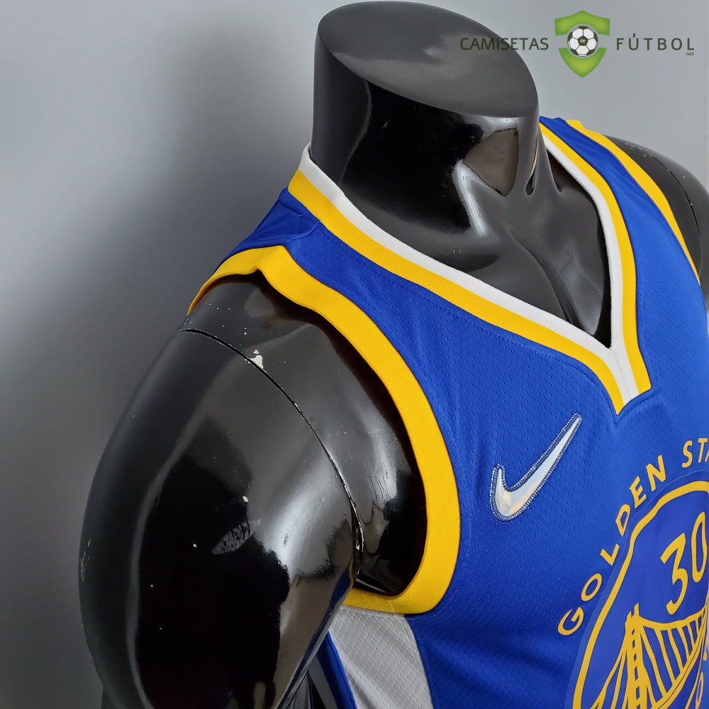 Camiseta Golden State Warriors 21-22 - Stephen Curry 30 Azul Nba