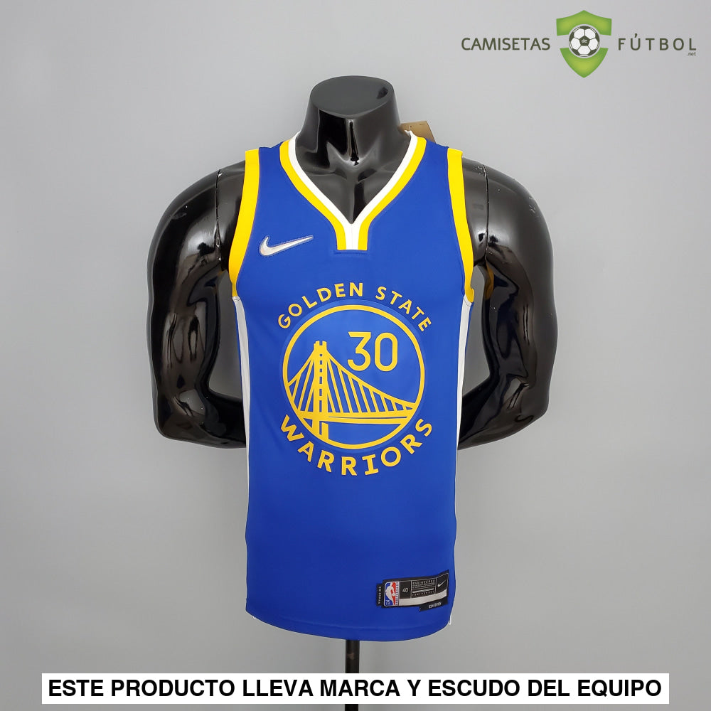 Camiseta Golden State Warriors 21-22 - Stephen Curry 30 Azul Nba