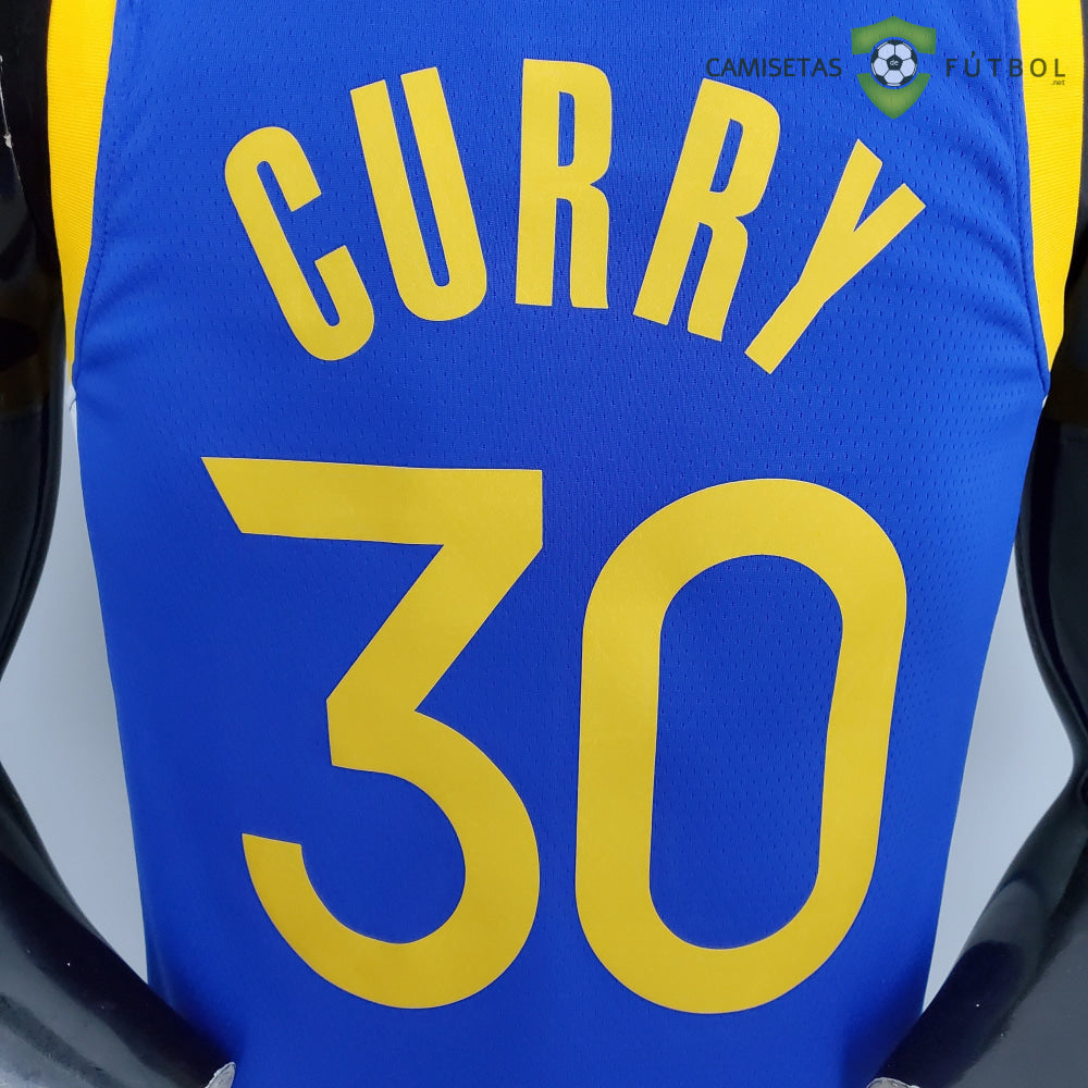 Camiseta Golden State Warriors 21-22 - Stephen Curry 30 Azul Nba