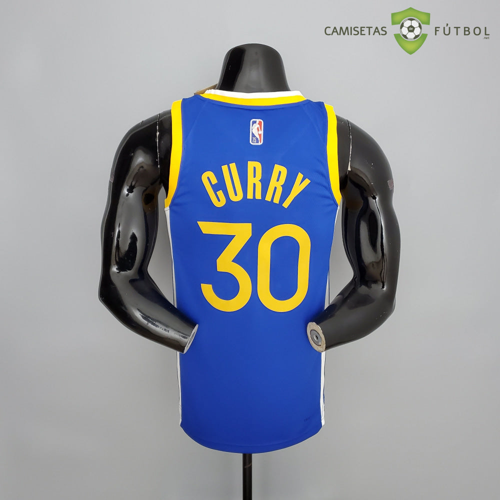 Camiseta Golden State Warriors 21-22 - Stephen Curry 30 Azul Nba