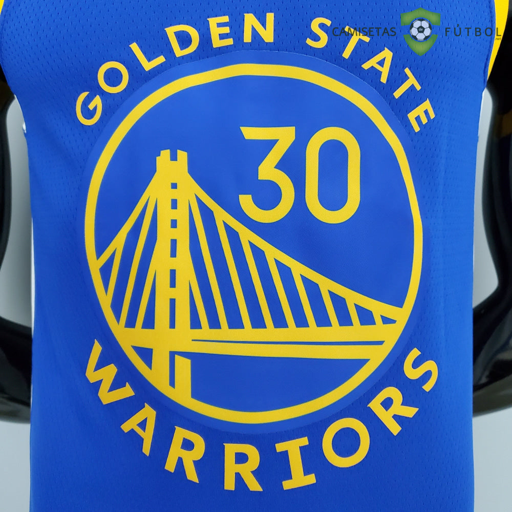 Camiseta Golden State Warriors 21-22 - Stephen Curry 30 Azul Nba