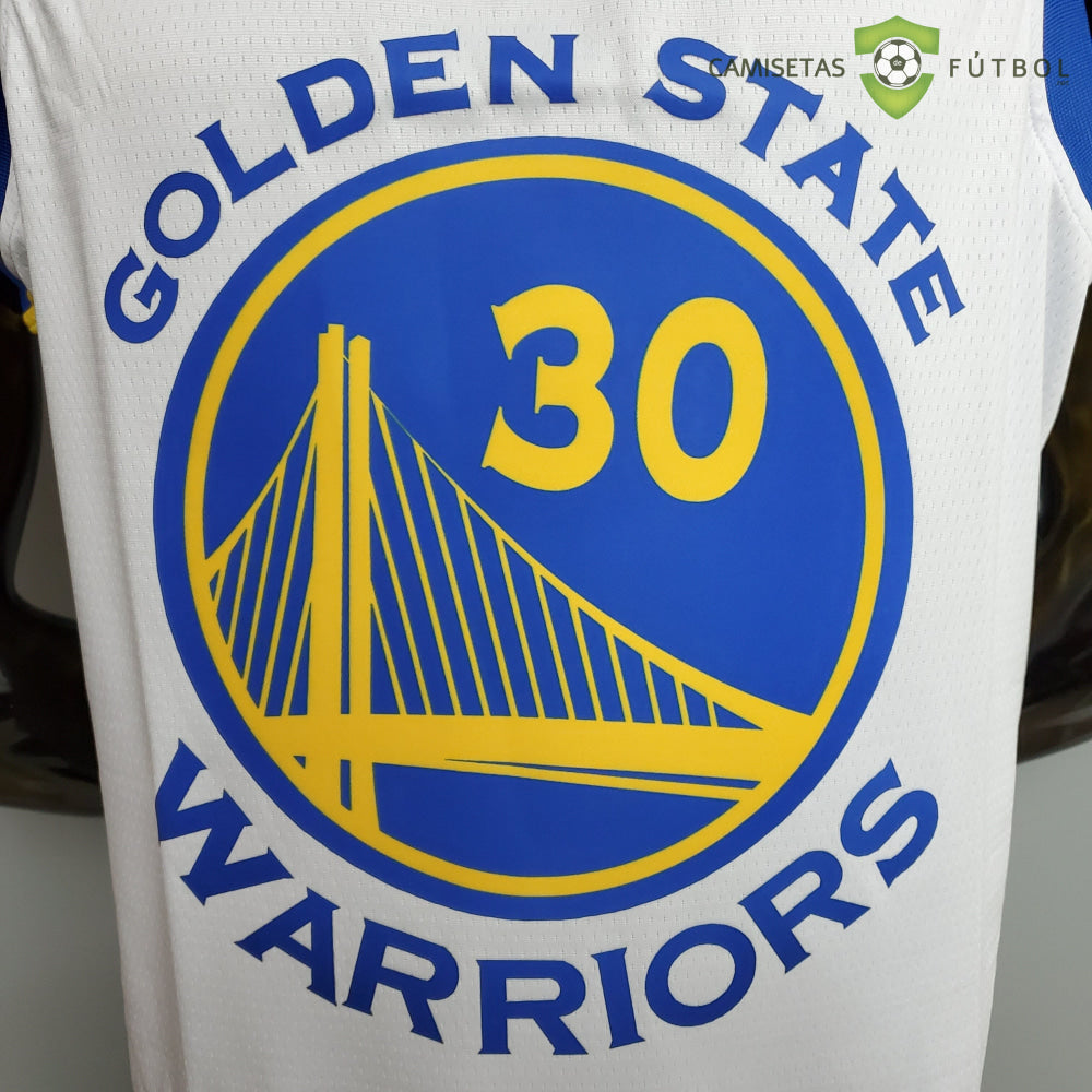 Camiseta Golden State Warriors 21-22 - Stephen Curry 30 Blanco Nba