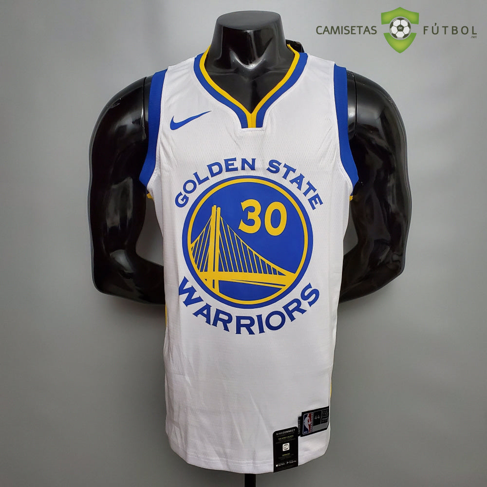 Camiseta Golden State Warriors 21-22 - Stephen Curry 30 Blanco Nba