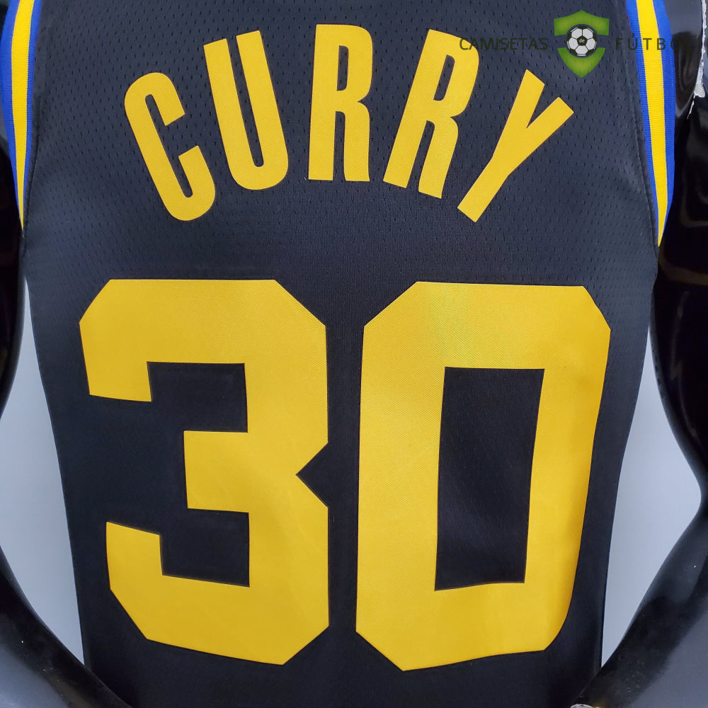 Camiseta Golden State Warriors 21-22 - Stephen Curry 30 Negro Nba