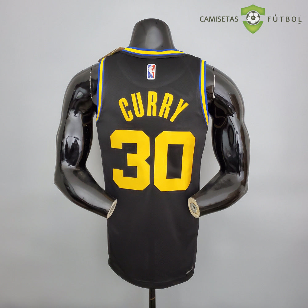 Camiseta Golden State Warriors 21-22 - Stephen Curry 30 Negro Nba