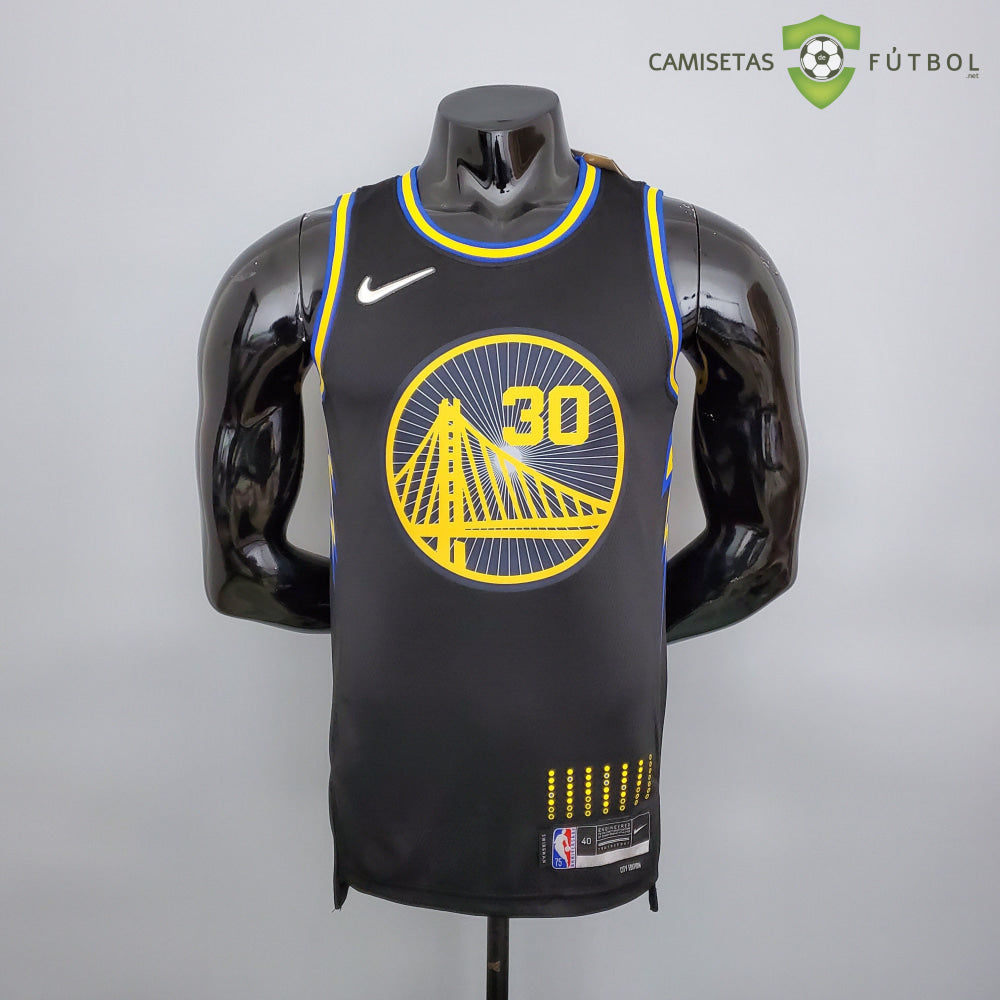 Camiseta Golden State Warriors 21-22 - Stephen Curry 30 Negro Nba