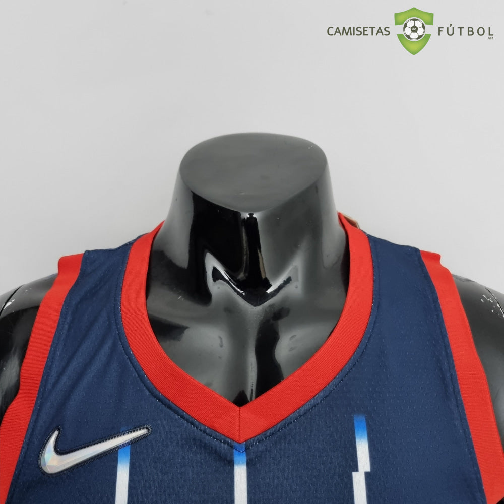 Camiseta Houston Rockets 21-22 - Jalen Green 0 Azul Nba