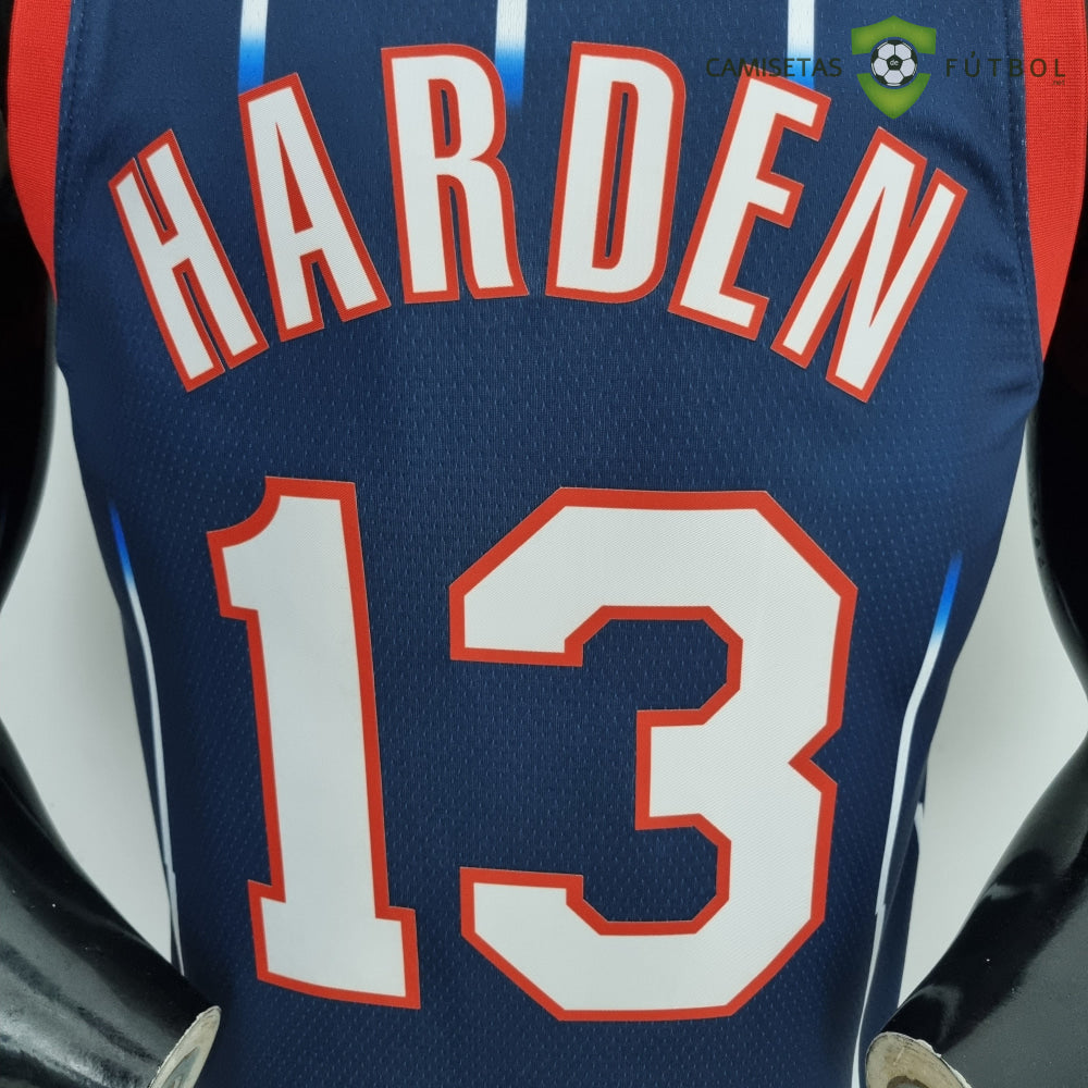 Camiseta Houston Rockets 21-22 - James Harden 13 Azul Nba