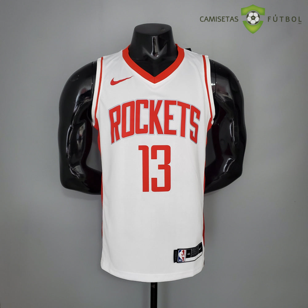 Camiseta Houston Rockets 21-22 - James Harden 13 Blanco Nba