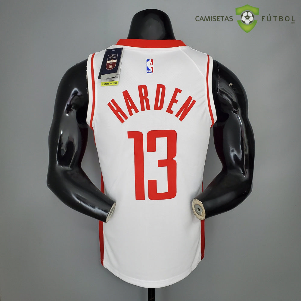 Camiseta Houston Rockets 21-22 - James Harden 13 Blanco Nba