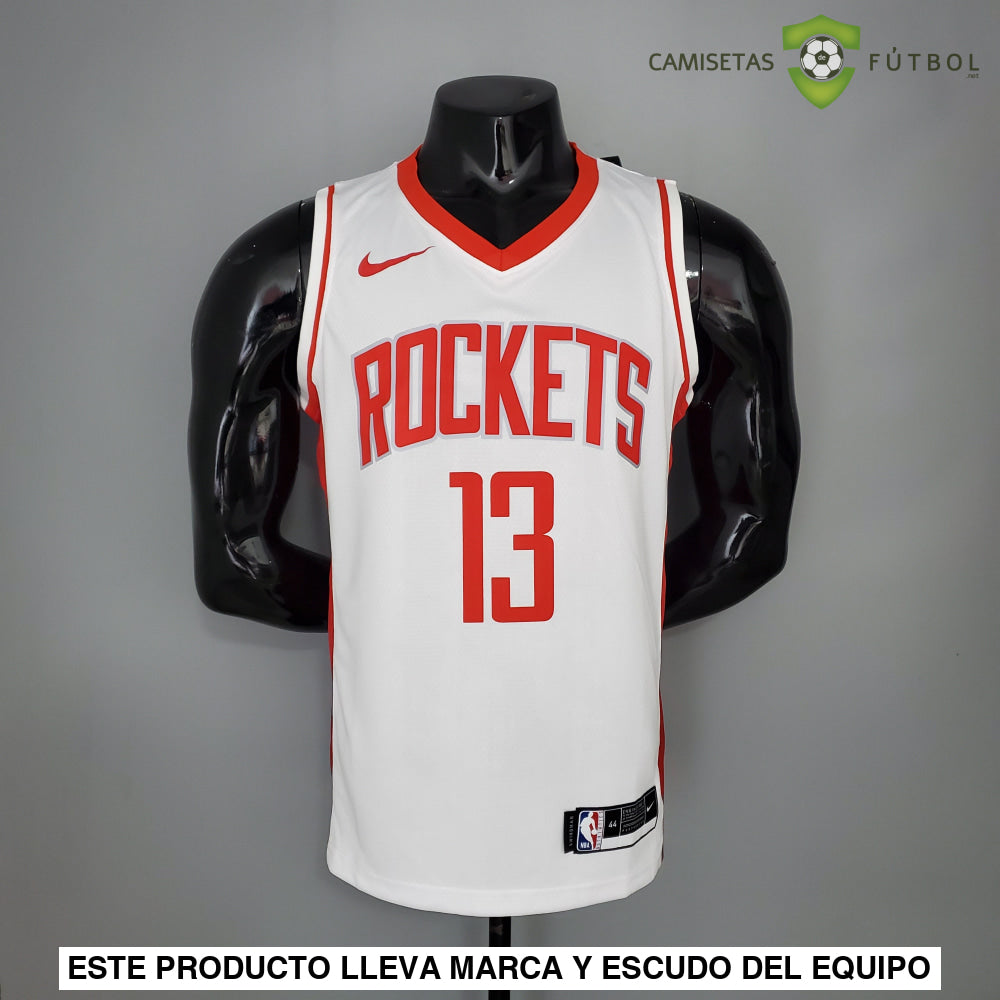 Camiseta Houston Rockets 21-22 - James Harden 13 Blanco Nba