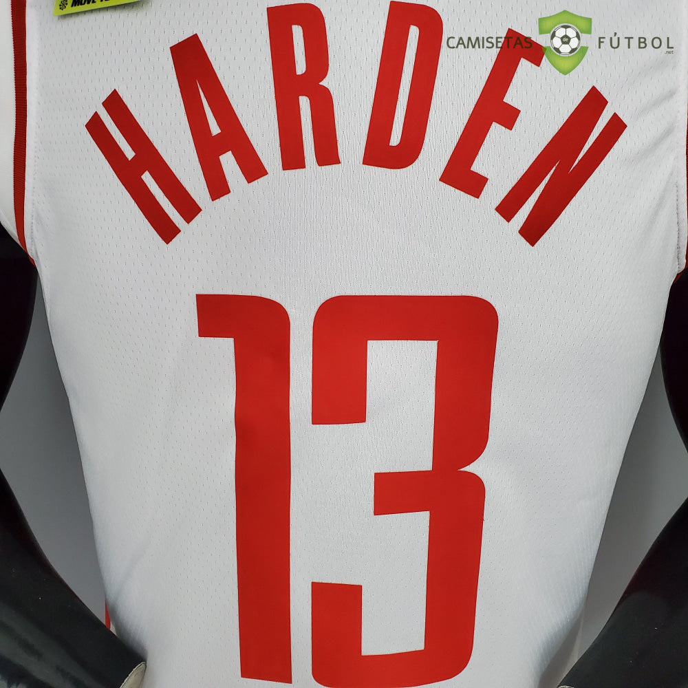 Camiseta Houston Rockets 21-22 - James Harden 13 Blanco Nba