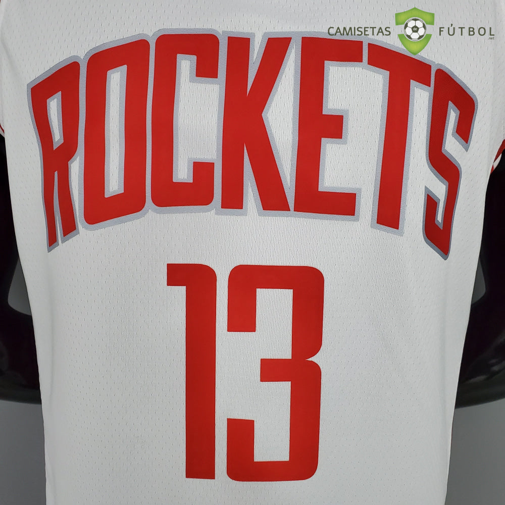Camiseta Houston Rockets 21-22 - James Harden 13 Blanco Nba