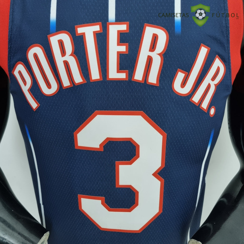 Camiseta Houston Rockets 21-22 - Kevin Porter Jr. 3 Azul Nba
