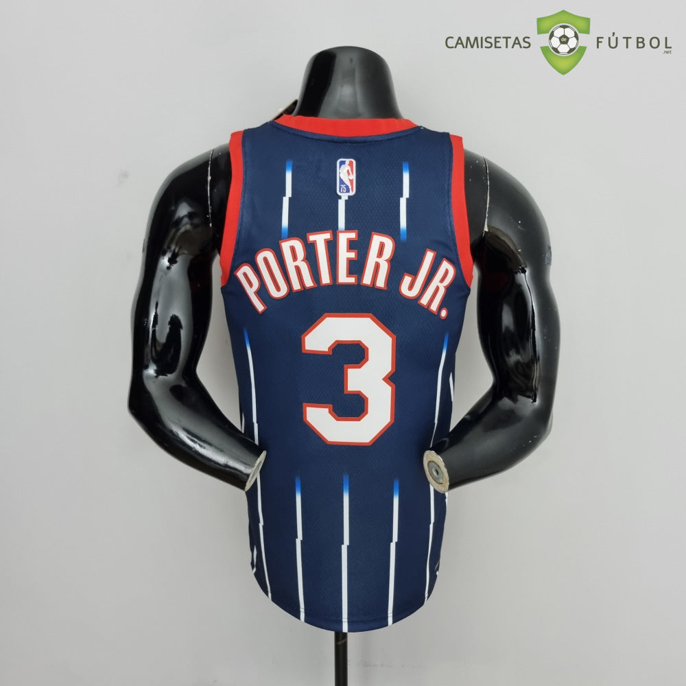 Camiseta Houston Rockets 21-22 - Kevin Porter Jr. 3 Azul Nba