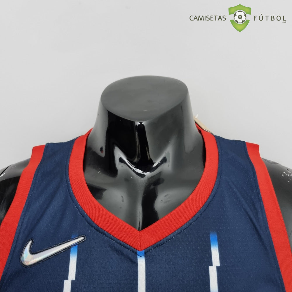 Camiseta Houston Rockets 21-22 - Kevin Porter Jr. 3 Azul Nba