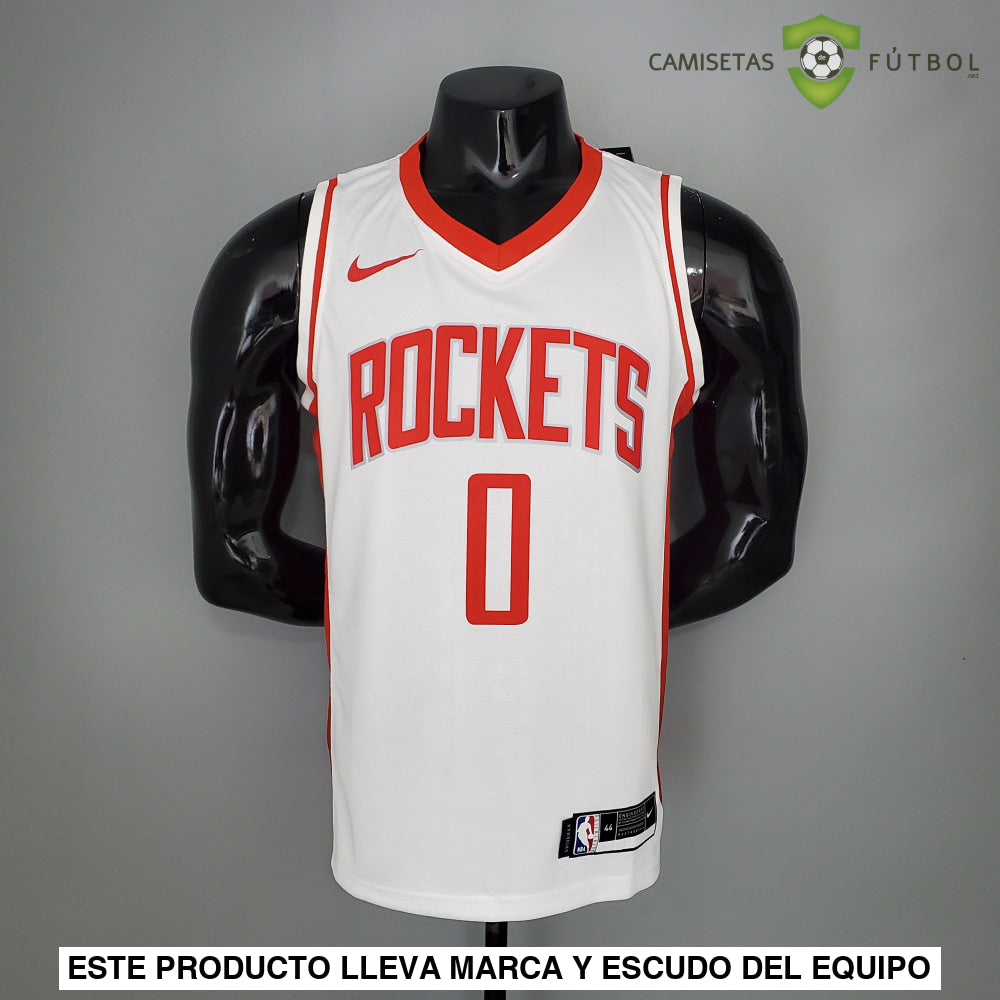 Camiseta Houston Rockets 21-22 - Russell Westbrook 0 Blanco Nba