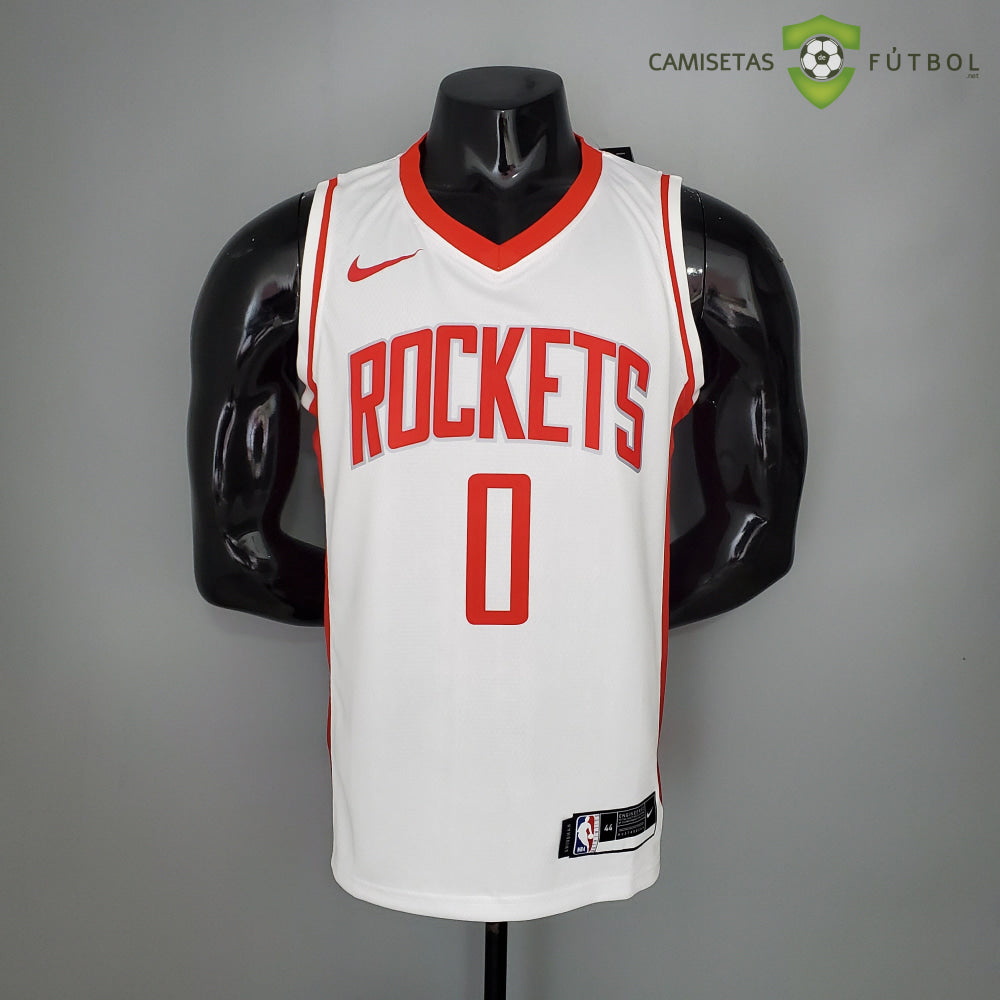 Camiseta Houston Rockets 21-22 - Russell Westbrook 0 Blanco Nba