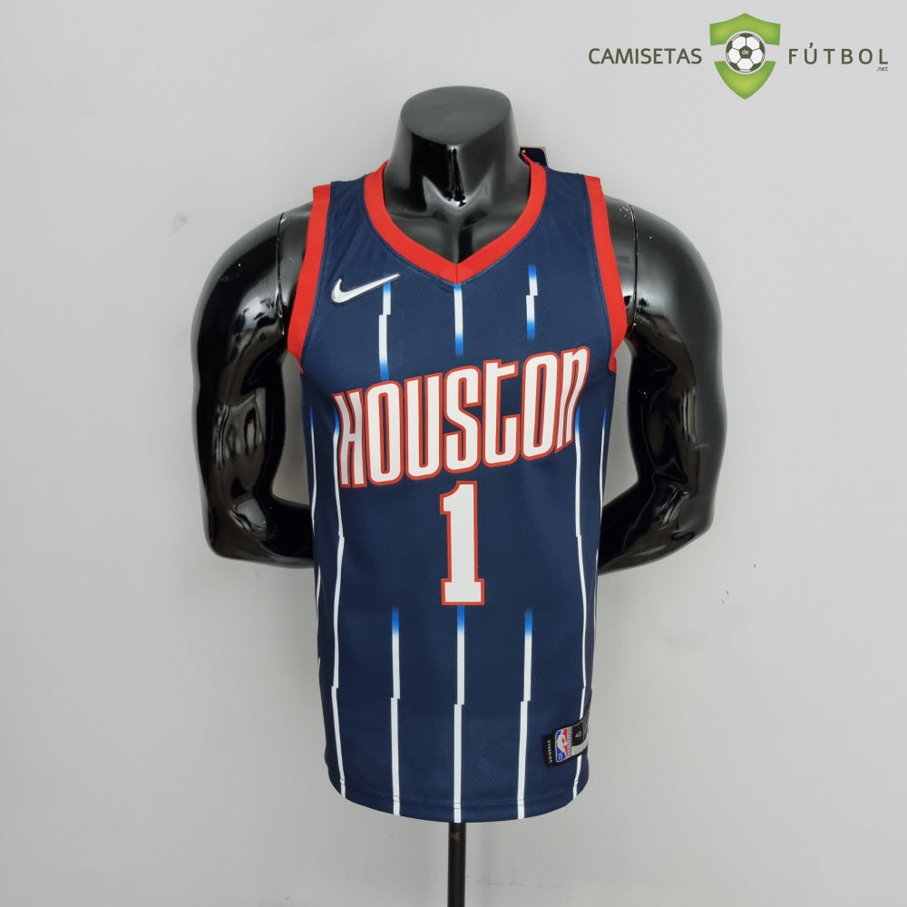 Camiseta Houston Rockets 21-22 - Tracy Mcgrady 1 Azul Nba