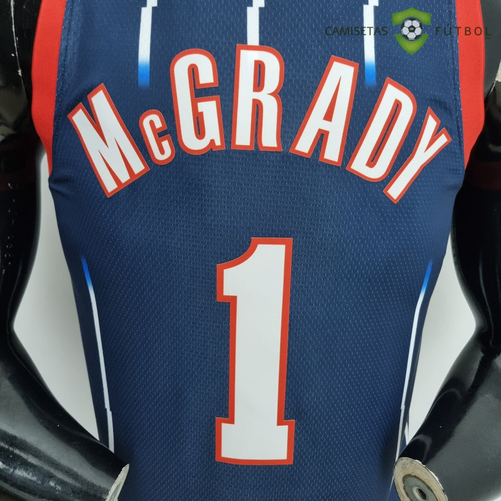 Camiseta Houston Rockets 21-22 - Tracy Mcgrady 1 Azul Nba