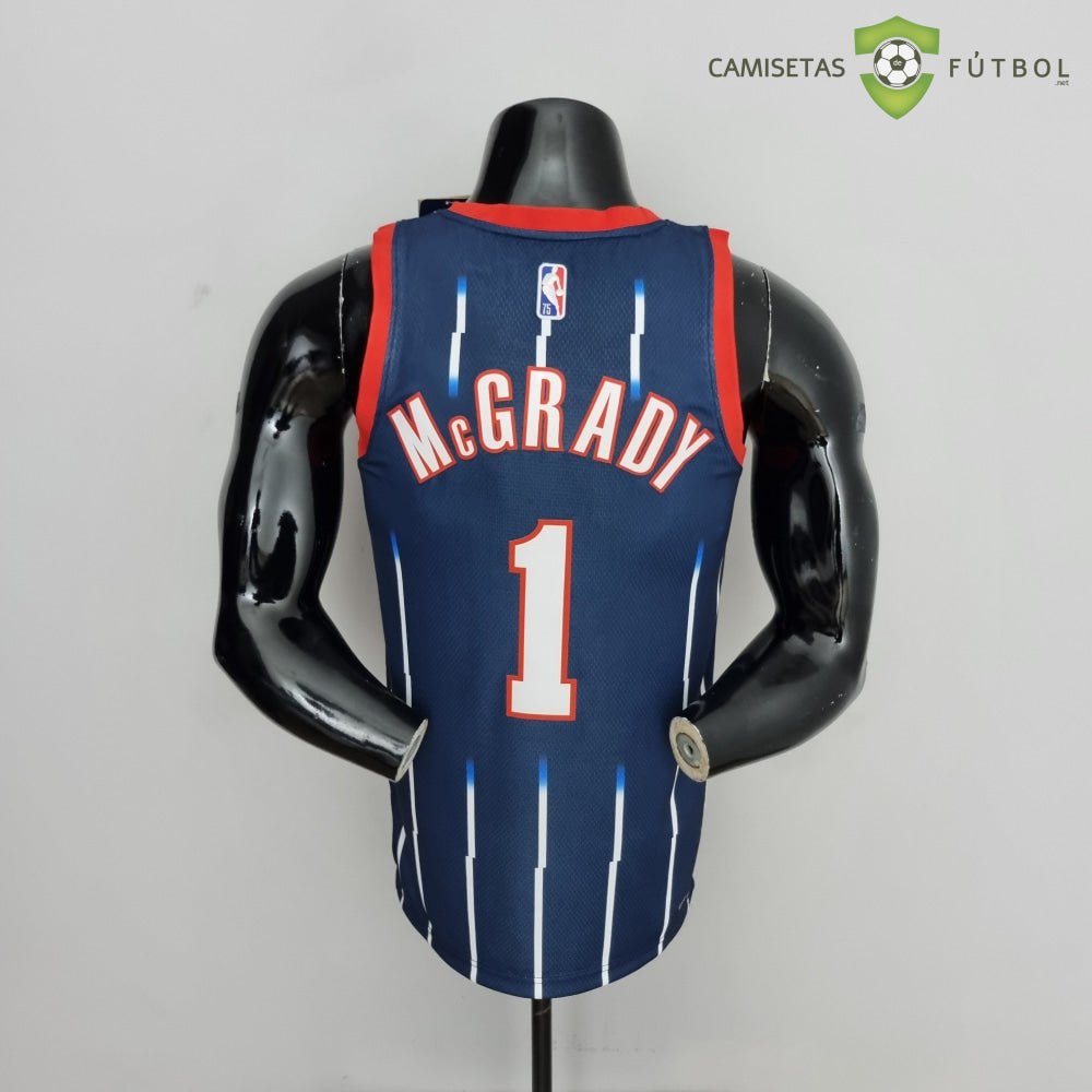 Camiseta Houston Rockets 21-22 - Tracy Mcgrady 1 Azul Nba