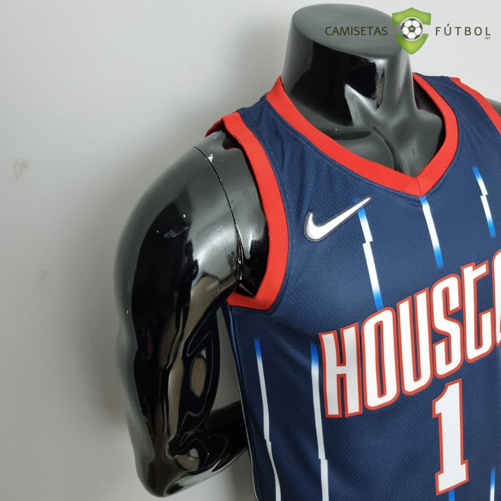 Camiseta Houston Rockets 21-22 - Tracy Mcgrady 1 Azul Nba