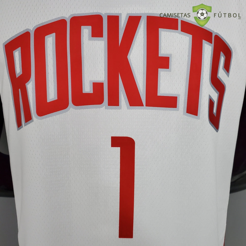 Camiseta Houston Rockets 21-22 - Tracy Mcgrady 1 Blanco Nba