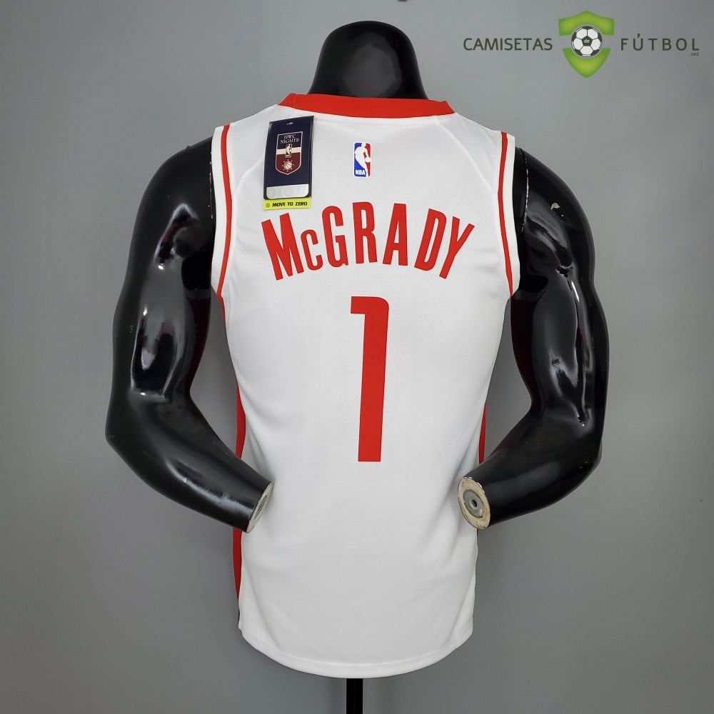 Camiseta Houston Rockets 21-22 - Tracy Mcgrady 1 Blanco Nba