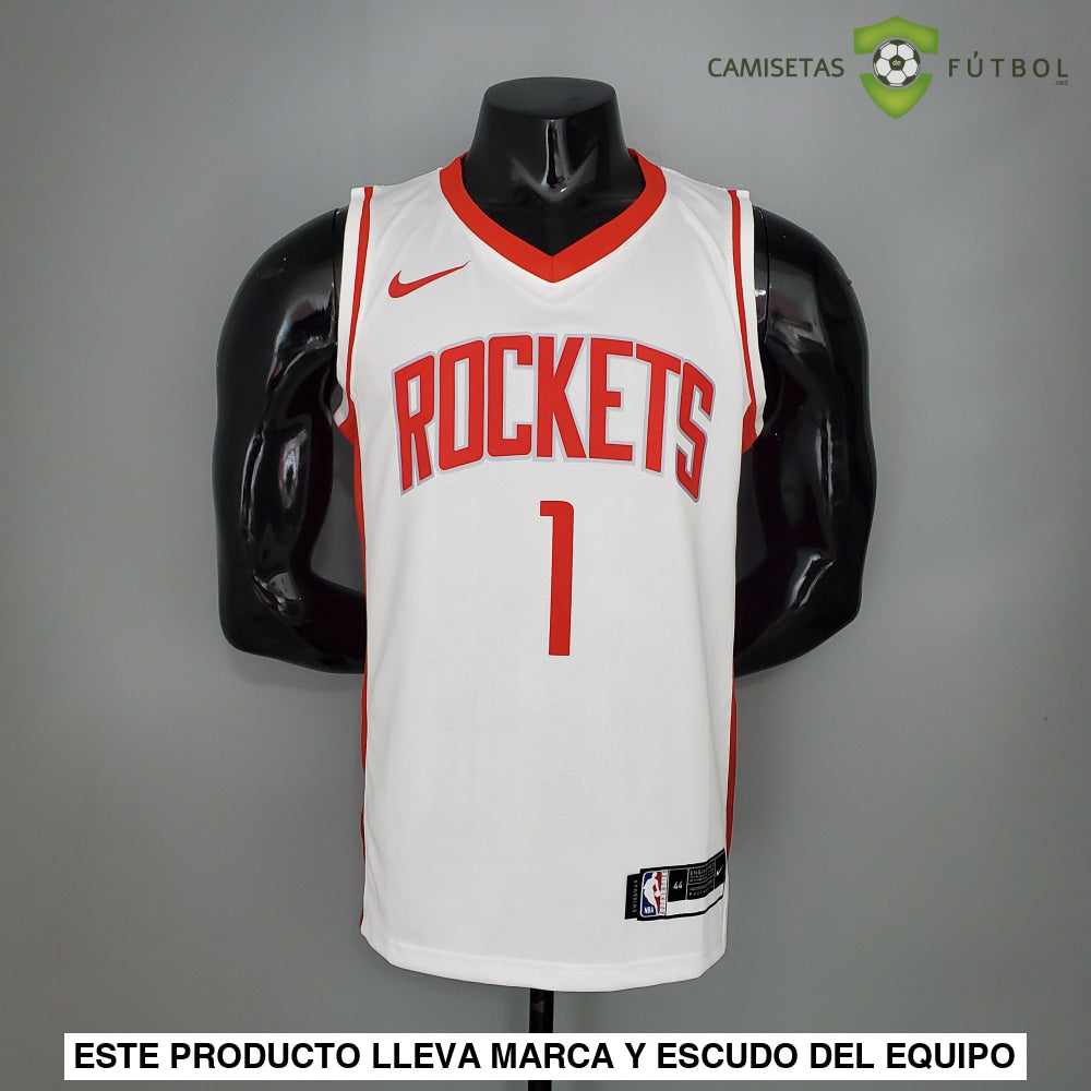 Camiseta Houston Rockets 21-22 - Tracy Mcgrady 1 Blanco Nba