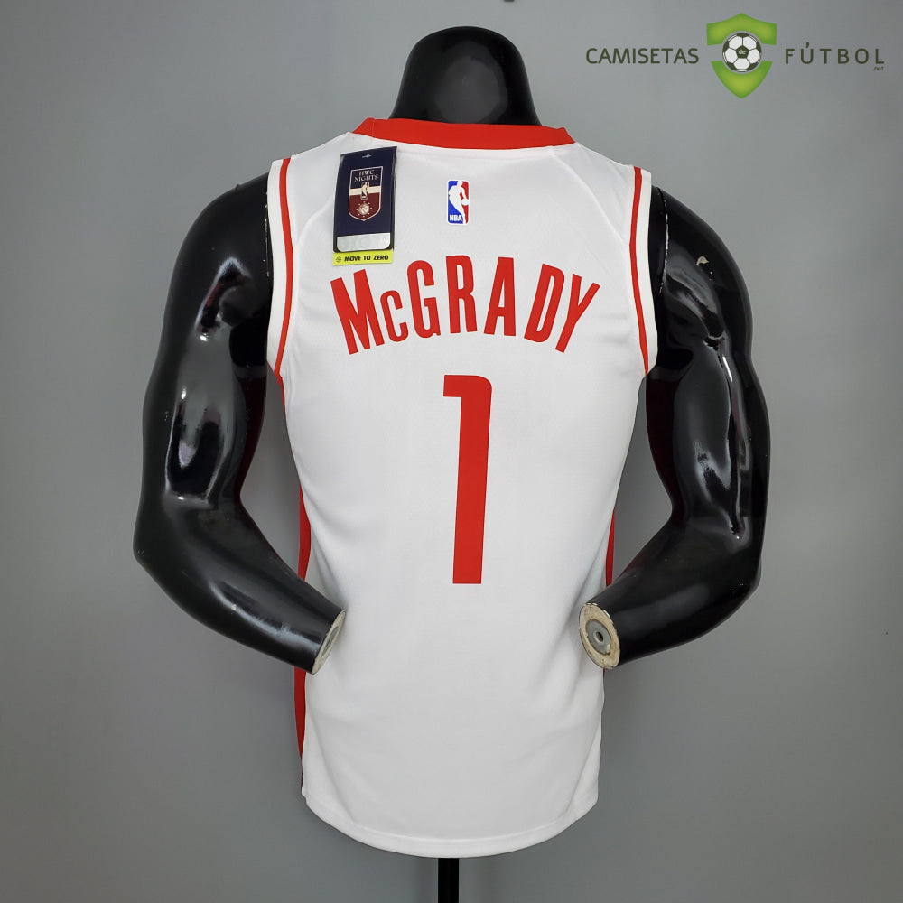 Camiseta Houston Rockets 21-22 - Tracy Mcgrady 1 Blanco Nba