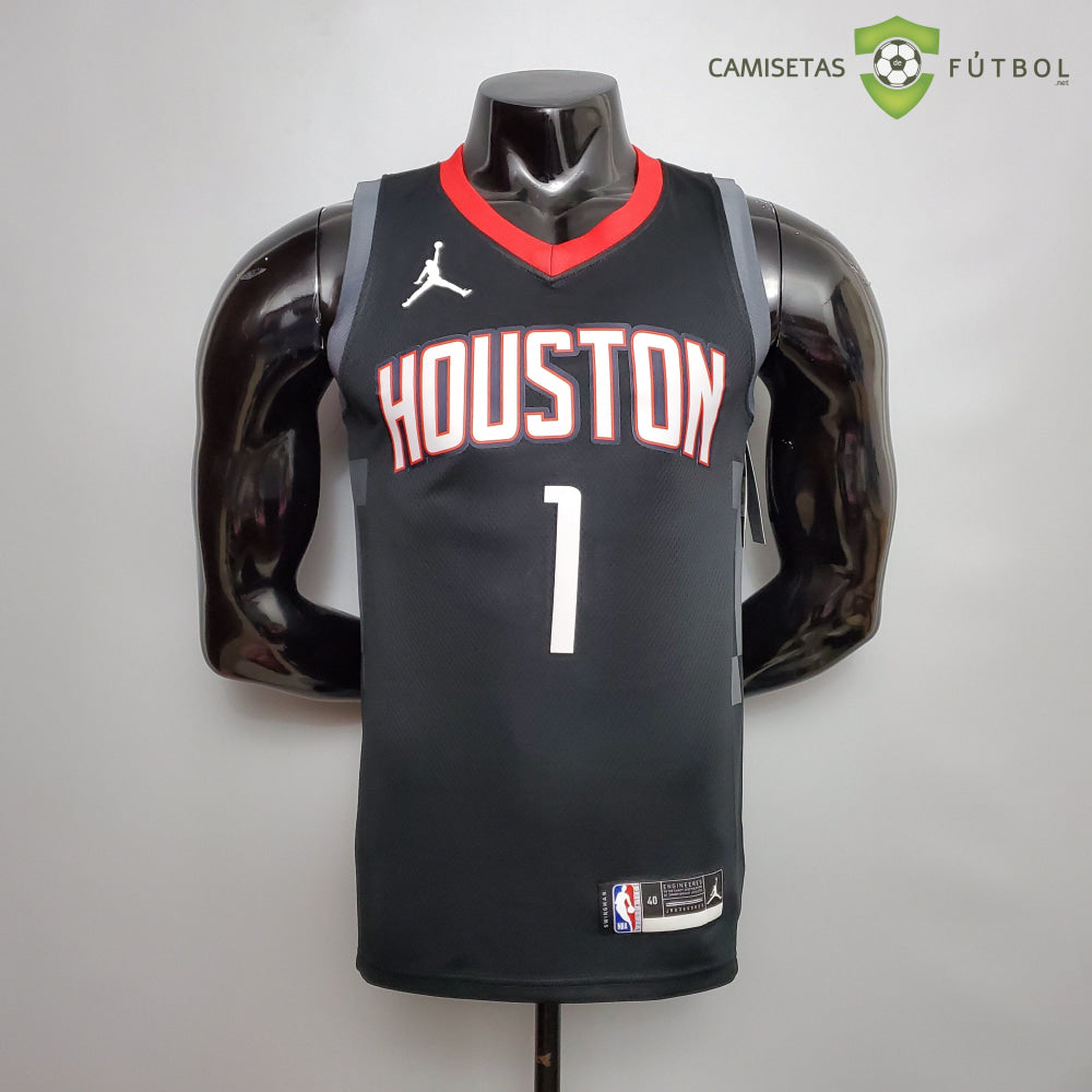 Camiseta Houston Rockets 21-22 - Tracy Mcgrady 1 Negro Nba