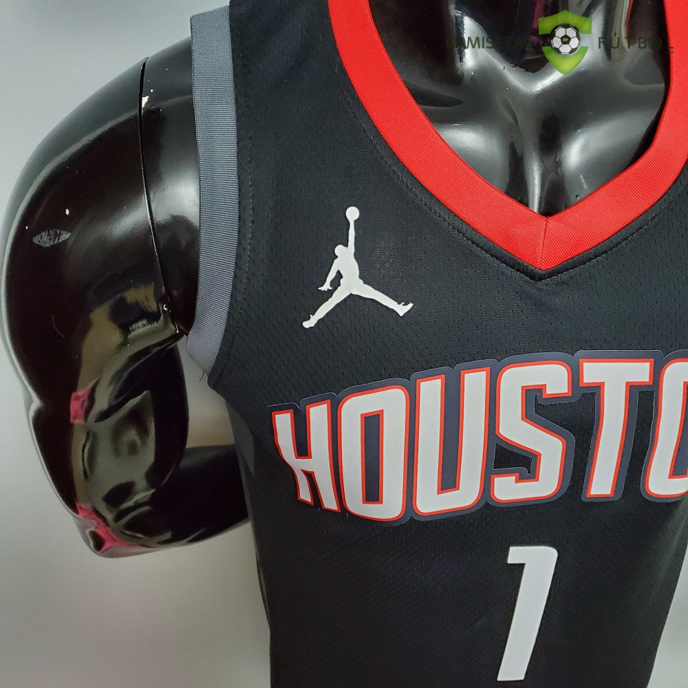 Camiseta Houston Rockets 21-22 - Tracy Mcgrady 1 Negro Nba