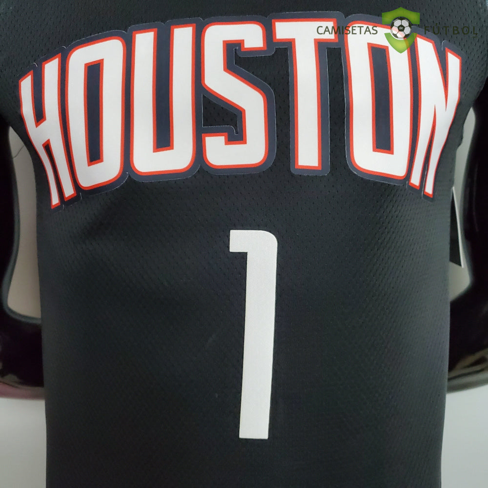 Camiseta Houston Rockets 21-22 - Tracy Mcgrady 1 Negro Nba