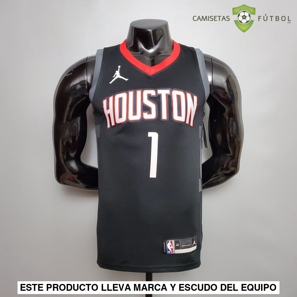 Camiseta Houston Rockets 21-22 - Tracy Mcgrady 1 Negro Nba
