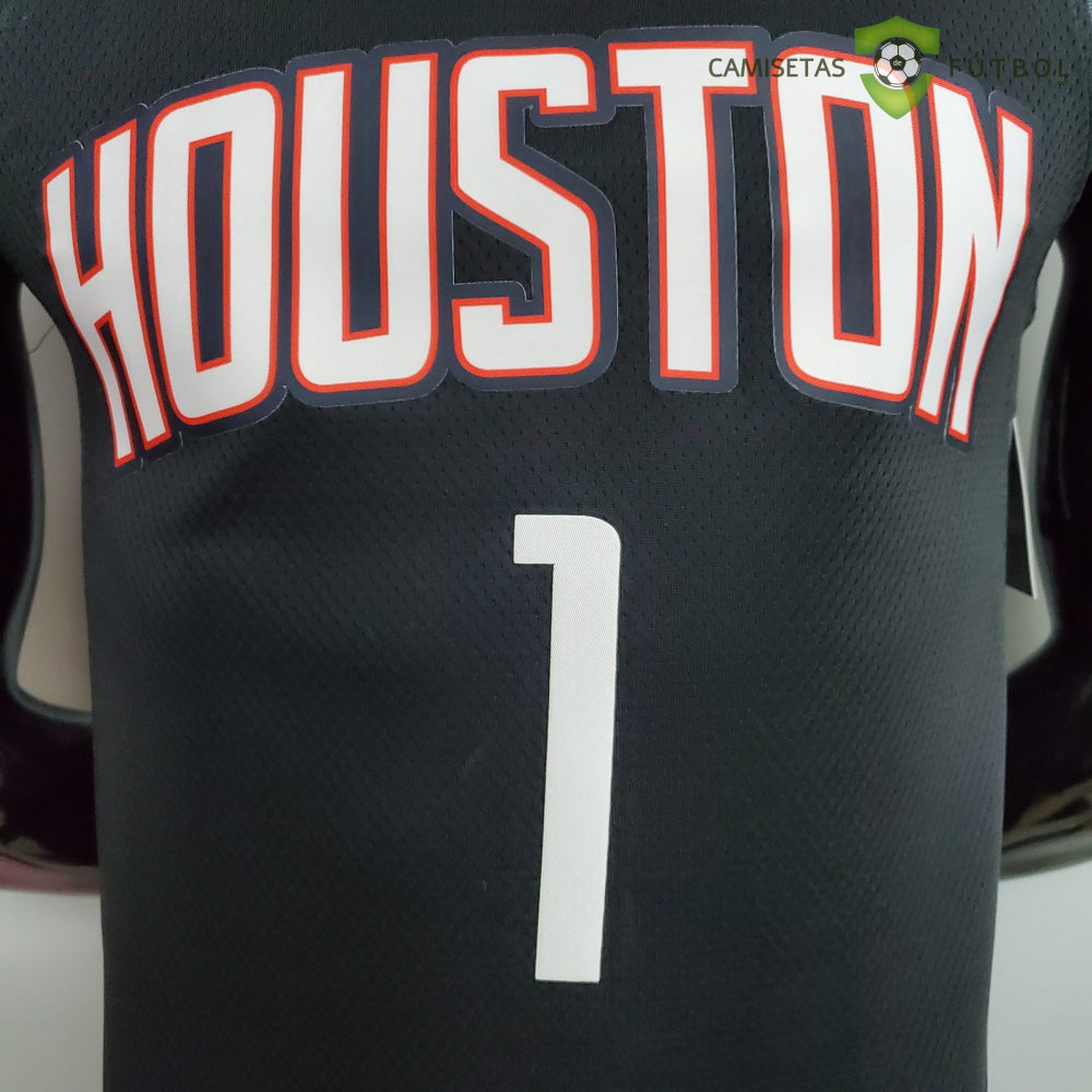 Camiseta Houston Rockets 21-22 - Tracy Mcgrady 1 Negro Nba
