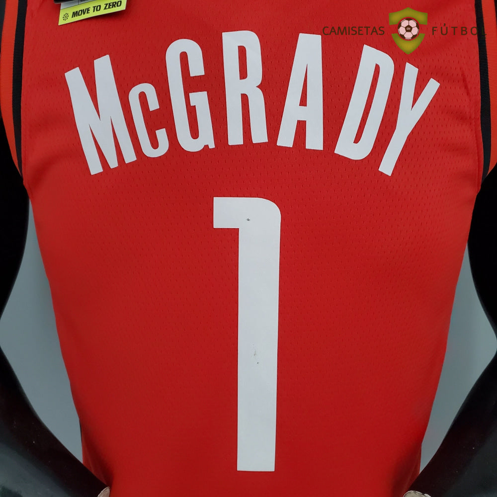 Camiseta Houston Rockets 21-22 - Tracy Mcgrady 1 Rojo Nba