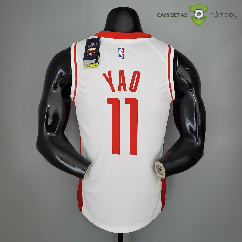 Camiseta Houston Rockets 21-22 - Yao Ming 11 Blanco Nba