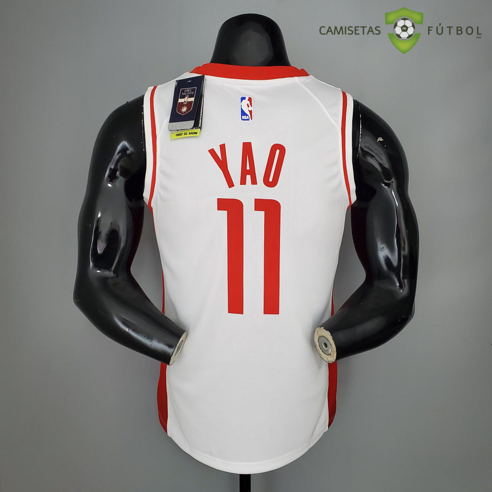 Camiseta Houston Rockets 21-22 - Yao Ming 11 Blanco Nba