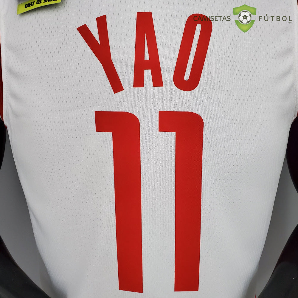 Camiseta Houston Rockets 21-22 - Yao Ming 11 Blanco Nba