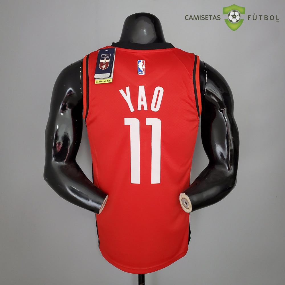 Camiseta Houston Rockets 21-22 - Yao Ming 11 Rojo Nba