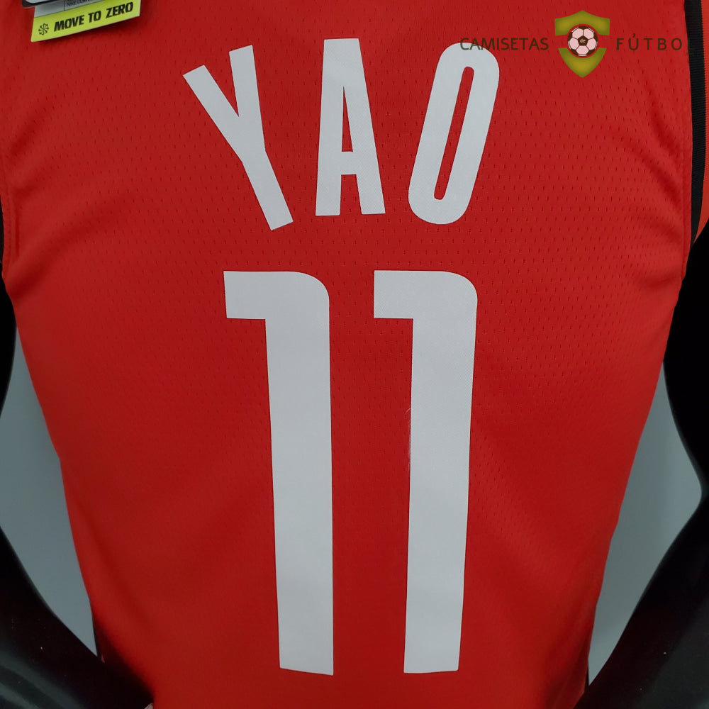 Camiseta Houston Rockets 21-22 - Yao Ming 11 Rojo Nba