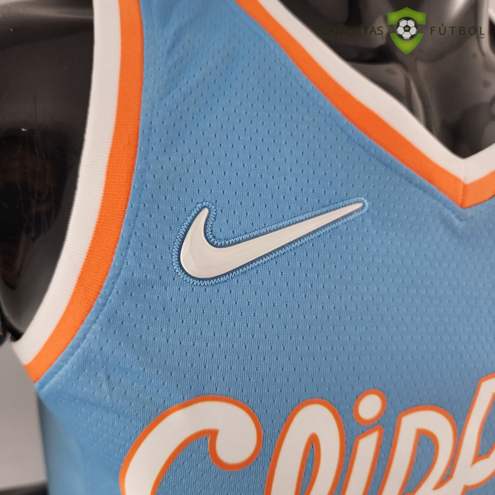 Camiseta Los Angeles Clippers 21-22 - John Wall 11 Azul Celeste Nba