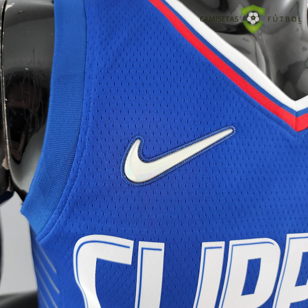 Camiseta Los Angeles Clippers 21-22 - John Wall 11 Azul Nba
