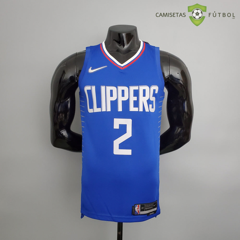 Camiseta Los Angeles Clippers 21-22 - Kawhi Leonard 2 Azul Nba