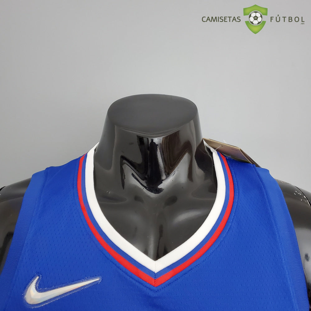 Camiseta Los Angeles Clippers 21-22 - Kawhi Leonard 2 Azul Nba